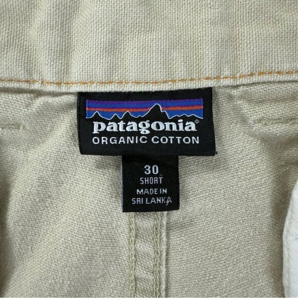 Patagonia Men's Sz 30 Shortx28 Beige Straight Duck Fit Pant Organic Cotton 55875 - Picture 2 of 11